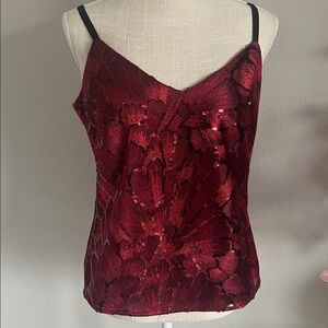 White House Black Market Sequin Cami